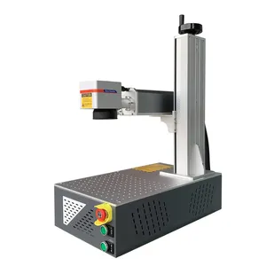 Customized New Brand Jpt Mopa M7 100w Mopa Color Fiber Laser Marking 3d Metals Engraving Laser Machine