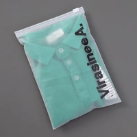 Sacs en plastique à fermeture éclair en PVC personnalisés UniOne pour sous-vêtements, vêtements, sacs à fermeture éclair en CPE givré pour sous-vêtements