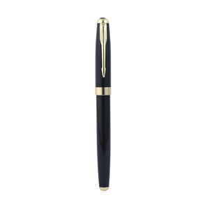 Hot Stock Clip Metal Signature Gel <b>Pen</b> Black Silver For Business Office Promotional Wholesale Gift Stationery - Product Image 3