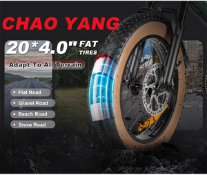 Gran potencia SAMEBIKE SUSPENSIÓN COMPLETA 48V 15Ah todo terreno 20*4,0 bicicleta eléctrica gorda 48V 1000W ebike plegable EU - Product Image 3