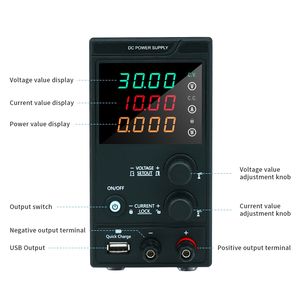 MYAMi 300W 30V 10A 5A Adjustable Bench Switching DC Power Supply 110V/220V <strong>50</strong>/60Hz 4-bit Display for Mobile Phone <strong>Industry</strong> - Product Image 5