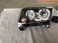 Kit de carrocería de coche, lámpara frontal, luces delanteras para jeep compass 2014, 55079408AH