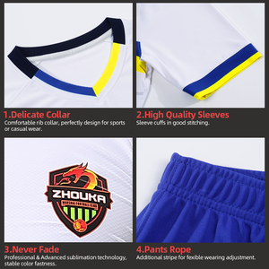 <span class=keywords><strong>JOCA</strong></span> diseño único equipo de fútbol ropa deportiva de los hombres de secado rápido transpirable camiseta de fútbol - Product Image 3