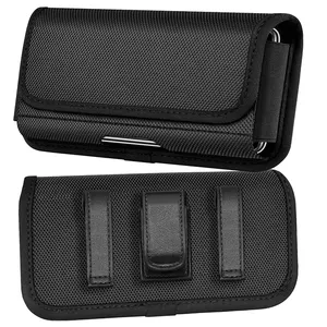 Oxford universal com suporte para cartão, presilha horizontal para telefone móvel