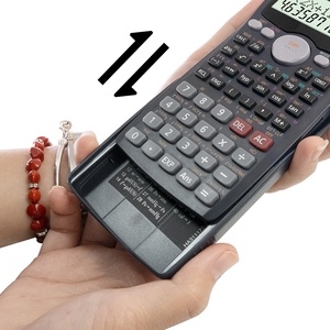 Calculadora Científica Inteligente 991MS, 10+<span class=keywords><strong>2</strong></span> Dígitos, Pantalla Bidireccional, Funciona con Batería, Certificación CE, Equipo para Exámenes y Pruebas - Product Image 5