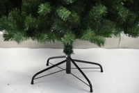 Großhandel 0,6m-3m Dicker PVC-Weihnachtsbaum, Große Grüne Rustikale Weihnachtsbaumdekoration mit Umweltfreundlichem Metallsockel