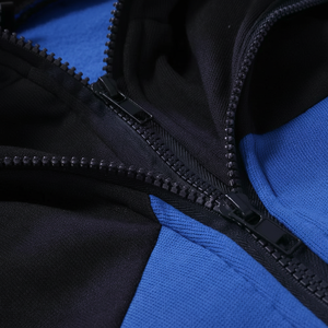 OEM 100% algodón cremallera completa ropa de calle ligero invierno Sudadera con capucha su logotipo cremallera hombres invierno Sudadera con capucha - Product Image 1