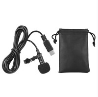 Micro cravate à revers pour caméra GoPro, hero 4 3 + hero 3, produit d'origine, livraison directe, OEM