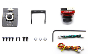 Fotocamera originale Caddx Ratel <span class=keywords><strong>2</strong></span> V2 FPV 1200TVL obiettivo da <span class=keywords><strong>2</strong></span>.1mm 4:<span class=keywords><strong>3</strong></span>/16:9 NTSC/PAL commutabile con obiettivo di ricambio Micro fotocamera FPV - Product Image 2