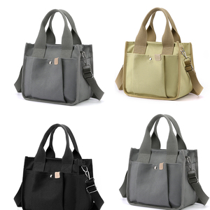 Прямая поставка с завода, прочные тканевые сумки-тоут, универсальные для пикника и путешествий, Настраиваемые цвета и логотип - Product Image 6