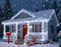 Ampoule LED G30 1W 2W de haute qualité, homologuée CE et RoHS, 220V/110V, pour guirlandes lumineuses E17, décoration de Noël en extérieur
