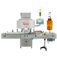 Machine de remplissage et de comptage de capsules, de bouteilles, de lait, de comprimés de calcium, de pots et de bouchage pour l'emballage