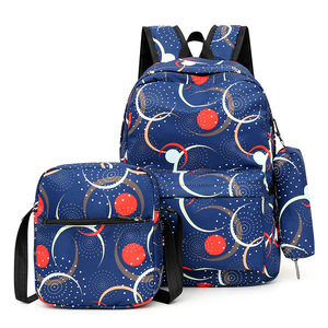 Customized Fashion Waterproof Teenager Schoolbag Kids Fruit Print Backpack <b>Set</b> with <b>Lunch</b> Box and Pencil Case - Product Image 6