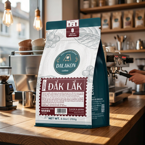 กาแฟบดเวียดนาม ดาลาคอน 100% โรบัสต้า จากดาลัก คั่วเข้มพิเศษ รสชาติเข้มข้น บรรจุถุง - Product Image 5