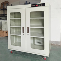 Armoire sèche industrielle Yunboshi 870L pour SMT, contrôle de l'humidité, ESD, IC, PCB, BGA, SMD, électronique, transformation alimentaire, 110/220V