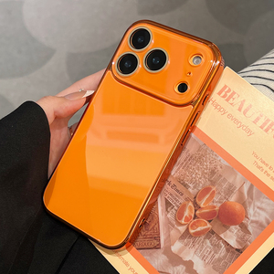 Étui de téléphone en TPU+PC de couleur unie brillante avec design de dessin animé pour 17/16/15/14/13/12/<span class=keywords><strong>11</strong></span> Pro Max avec des fonctions antichoc et magnétiques - Product Image 2