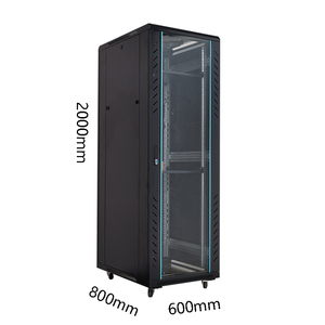 Tùy chỉnh Mạng tủ điện tử máy chủ <span class=keywords><strong>Rack</strong></span> Trường hợp với tăng cường quản lý cáp trong kho - Product Image 1