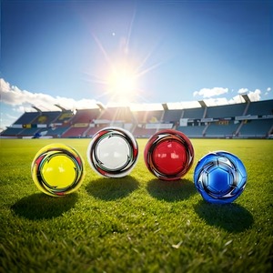 <span class=keywords><strong>Ballon</strong></span> de football <span class=keywords><strong>officiel</strong></span> de taille standard en cuir PU thermocollé avec logo personnalisé pour l'entraînement des académies (vente en gros) - Product Image 3