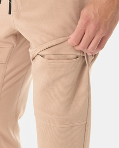 <span class=keywords><strong>Pantaloni</strong></span> Cargo Leggeri <span class=keywords><strong>Idrorepellenti</strong></span> da Uomo con Coulisse Regolabile in Vita, Orlo Elasticizzato e Tasche con Cerniera, Joggers Streetwear - Product Image 4