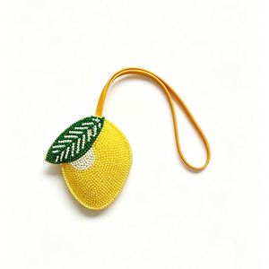 YY Peach Shaped Sparkly Rhinestone Keychain <b>Bag</b> <b>Charm</b> Purse <b>Charms</b> for Women Cute Fruit Key Chain <b>Bag</b> <b>Charm</b> - Product Image 4