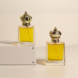 Wholesale 30ml & 50ml Square Glass <b>Perfume</b> Decanting Bottles Transparent Spray Bottles with Clip-On Empty Cosmetic Jars - Product Image 3