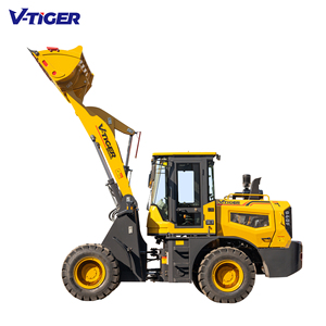 Hiệu suất cao 2.5t 4x4 đa chức năng backhoe động cơ xô Pin Bánh Xe Tải - Product Image 3