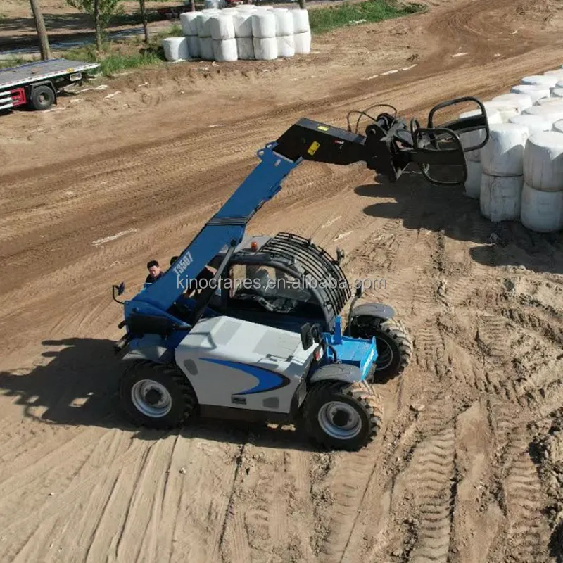 Teleskop-Grifflader 4WD Steuerung 4x4 3 Tonnen 3,5 Tonnen 4 Tonnen Teleskop-Grifflader Teleskop-Grifflader