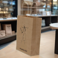 Luxuriöse Schwarze Matte Papiertüte mit Goldfolien-Logo, Quadratische Tasche für Damen-Markenparfüm oder Schmuck, Direkt vom Hersteller in Öko-Qualität