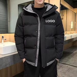 Veste d'hiver pour homme, nouvelle mode, vente en gros d'usine, veste d'extérieur en duvet, coupe-vent, pour homme - Product Image 1