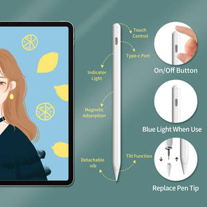 Stilo Active pen completamente caricato in 5 minuti Palm rejection aspirazione magnetica Tilt display batteria a tre griglie per ipad <span class=keywords><strong>Apple</strong></span> - Product Image 3