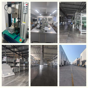 Высококачественный Экологичный Огнестойкий ПВХ-покрытый Нетканый Флекс-Баннер, Рулоны Ткани На Заказ, Однотонный Стиль, Для Промышленного Использования, 610 г/м² - Product Image 1