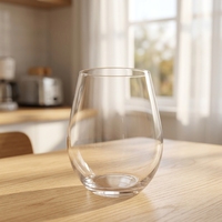 Vente en gros de sets de verrerie élégante pour vin rouge et blanc, cocktails, bière, whisky, eau et jus, verres transparents