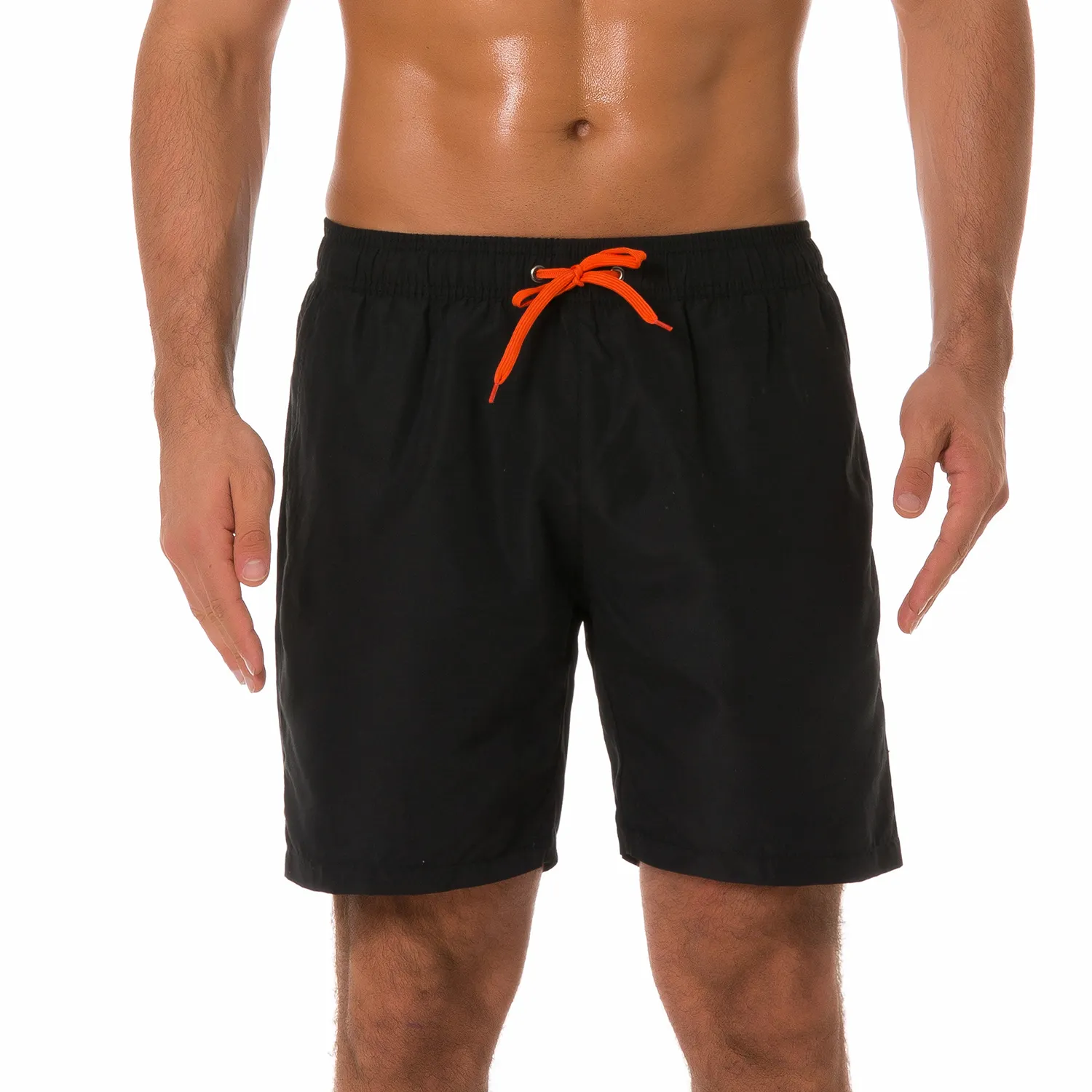 2023 Best Selling Wholesale Beach Shorts Summer Elastane Simple Beach Pants Men Swim Trunks Set For Hawaiian