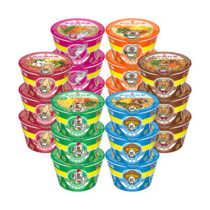 Tagliatelle istantanee in stile Hong Kong all'ingrosso facile da cucinare tazza istantanea Ramen migliore zuppa di ramen - Product Image 2