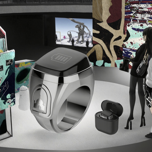 Nuevo Anillo Inteligente Tasbih Zikr, Resistente al Agua, con Pantalla Digital, Control por Aplicación Android, Reloj Despertador, Recordatorio de Oración Musulmana - Product Image 3