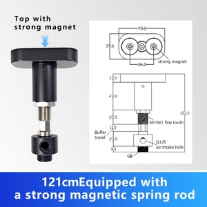 Pince à vide industrielle intégrée pour PCB, en alliage d'aluminium, à broches magnétiques, pour bras robotisé, pièces pneumatiques, manutention SMT, EOAT - Product Image 2