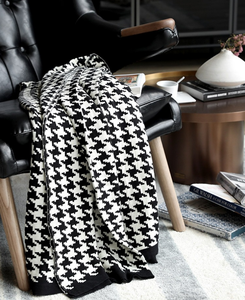 100% Cotton Knitted Throw <strong>Blanket</strong> Patterns Decorative Woven <strong>Blanket</strong> Lightweight and Soft Cozy Geometric <strong>Woolen</strong> Solid 1250g/pc,1 - Product Image 2