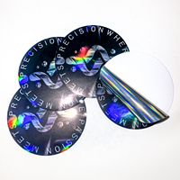 Autocollants holographiques personnalisés, adhésifs, imperméables, avec logo, arc-en-ciel, décoratifs pour ordinateur portable, autocollants d'animation, autocollants professionnels