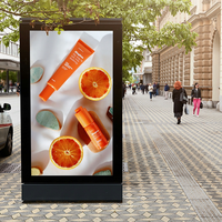Écran tactile vertical de 55 pouces HD de haute qualité, kiosque sur pied, lecteur publicitaire 4K, écran d'affichage à vendre