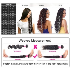 FH Mèches de cheveux humains Deep Wave en vrac, cheveux indiens bruts non traités en Inde, sans trame, pour la vente en gros, avec mèches méchées - Product Image 6