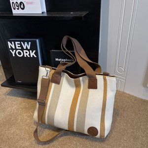 Sacs fourre-tout pour femmes, option bandoulière, sacs <span class=keywords><strong>de</strong></span> shopping durables, sacs fourre-tout fonctionnels en toile, sacs fourre-tout tendance pour le travail et l'école - Product Image 3