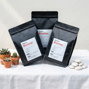 Engrais biologique granulaire Neutura Biochar, amendement du sol, 100% pureté, libération lente pour les plantes de jardin - Product Image 2