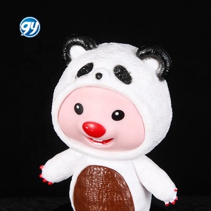 Petit Castor, Figurine de Dessin Animé, Abeille, Ours, Lapin, Cosplay, Rubis, Jouet, Statue, 8 Pièces - Product Image 3