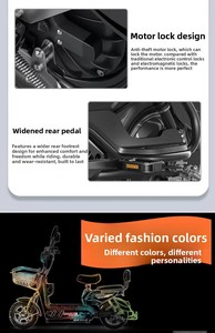 Brand New 48V 350W Rear <b>Hub</b> Motor Adult Leisure With High-Carbon Steel Frame and 55-65 Range TDT002Z Brand New - Product Image 4