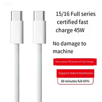 Chargeur rapide USB OEM pour téléphone, 20W, 60W, 240W, avec câble Type-C USB-C vers USB-C A-L C-C C-L pour iPhone 16, 15, 14, 13, 12, 11 PRO Max