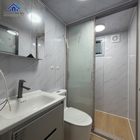 Rumah Prefabrikasi Sayap Ganda 20ft 30ft 40ft Langsung dari Pabrik, 1-4 Kamar Tidur dengan Denah Lantai Kustom, Rumah Kontainer Modular yang Dapat Diperluas