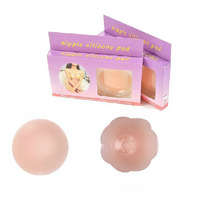 Couvre-tétons en silicone invisible pour fille Couvre-tétons sexy Autocollant réutilisable Couvre-seins