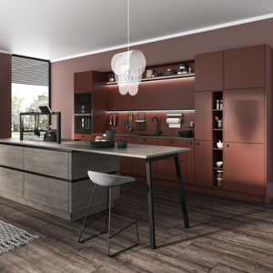 Baineng New thiết kế chuyên nghiệp Custom made tủ bếp thép không gỉ tủ bếp Nhà sản xuất bán hàng trực tiếp - Product Image 1