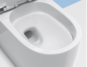 โถสุขภัณฑ์เซรามิกขนาดเล็กกะทัดรัด ระบบ Washdown สำหรับระเบียงห้องน้ำ - Product Image 5