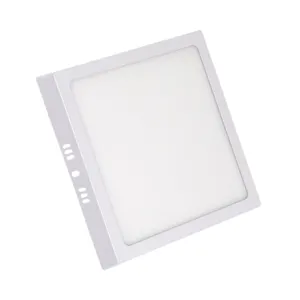 China supplier indoor living room square slim plastic led panel lamp